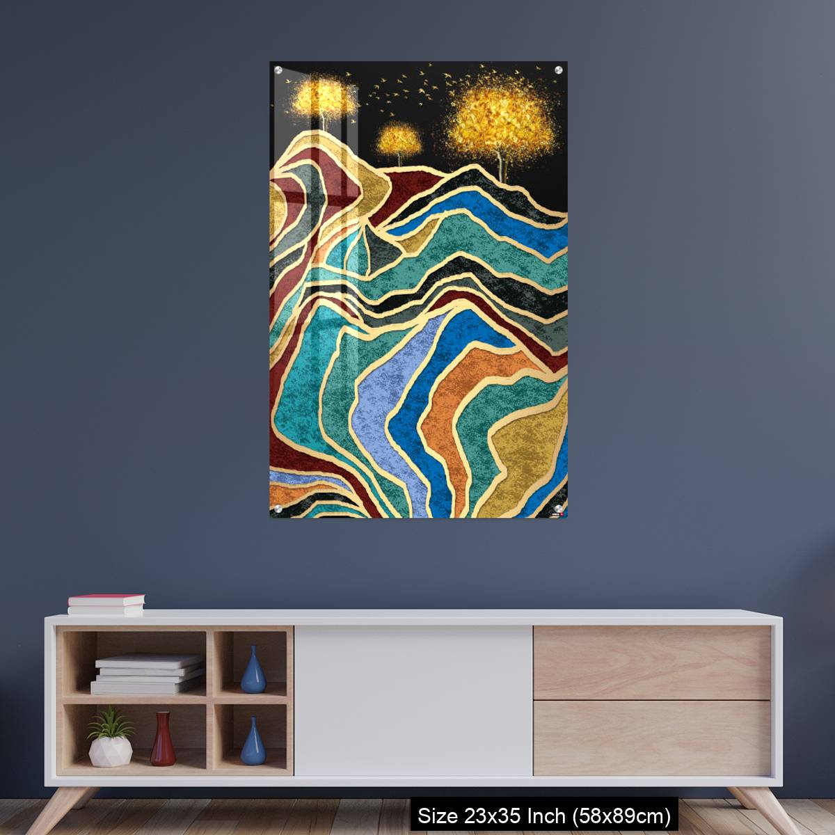 OMGs Acrylic Wall Decor – Resin geode and abstract art - Image 8
