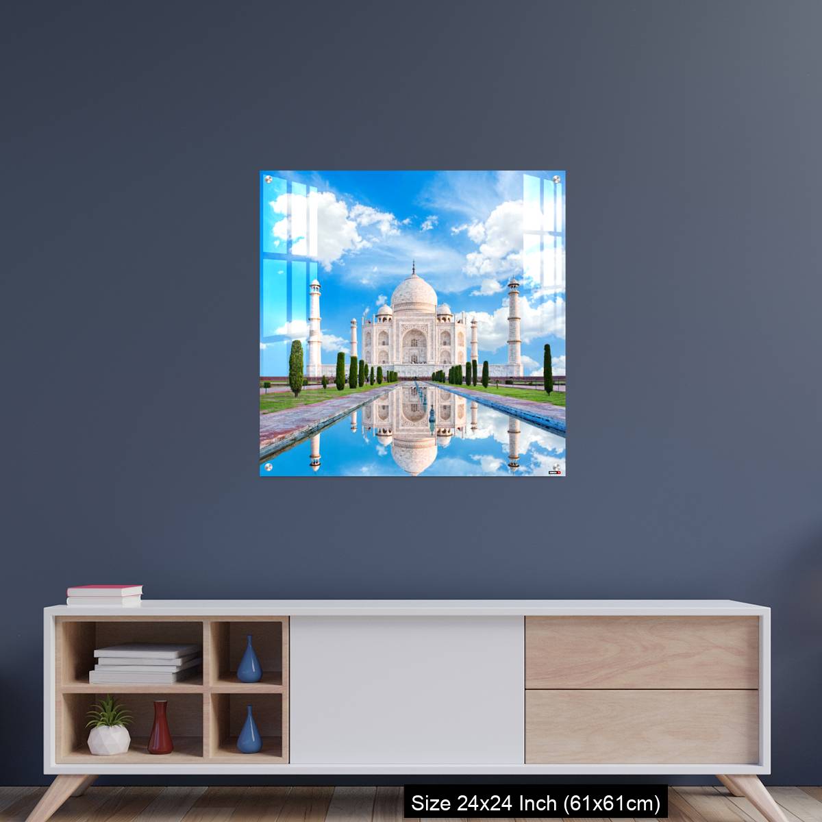 OMGs Acrylic Wall Decor – Amazing view on the Taj Mahal in sun light. - Image 8