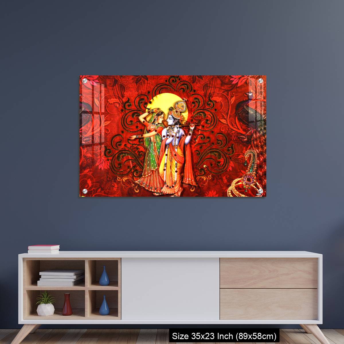 OMGs Acrylic Wall Decor – Radhey krishna - Image 8