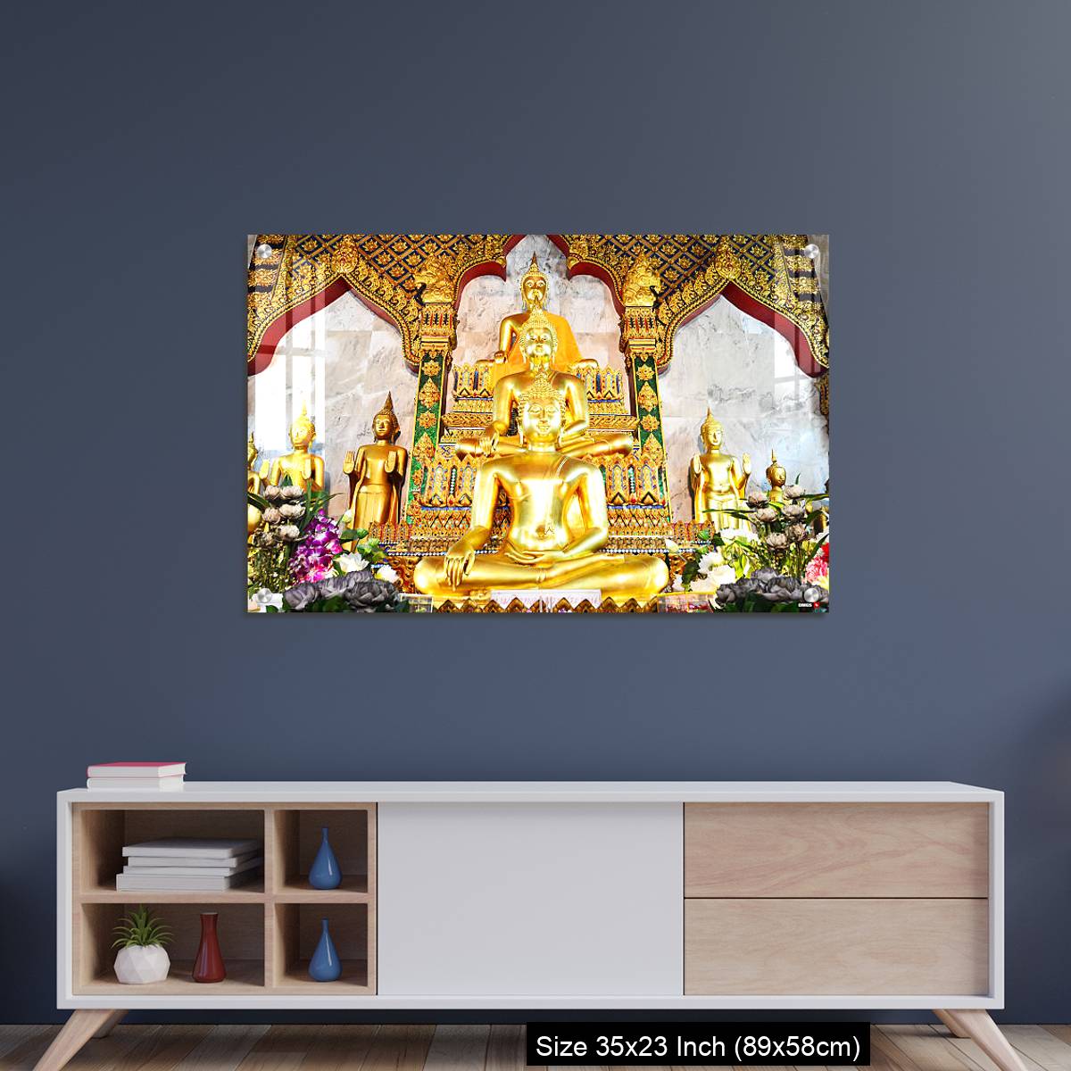 OMGs Acrylic Wall Decor – Buddhist statue at Wat Arun in Bangkok, Thailand - Image 8