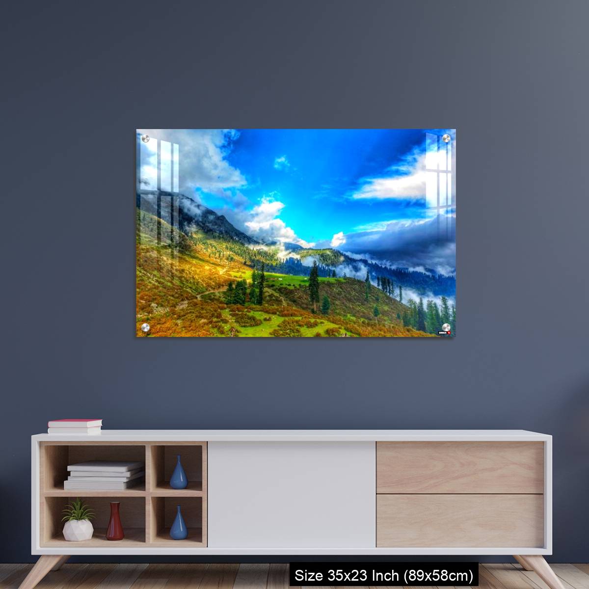 OMGs Acrylic Wall Decor – this is heaven beautiful landscape amazing colors of nature - Image 8