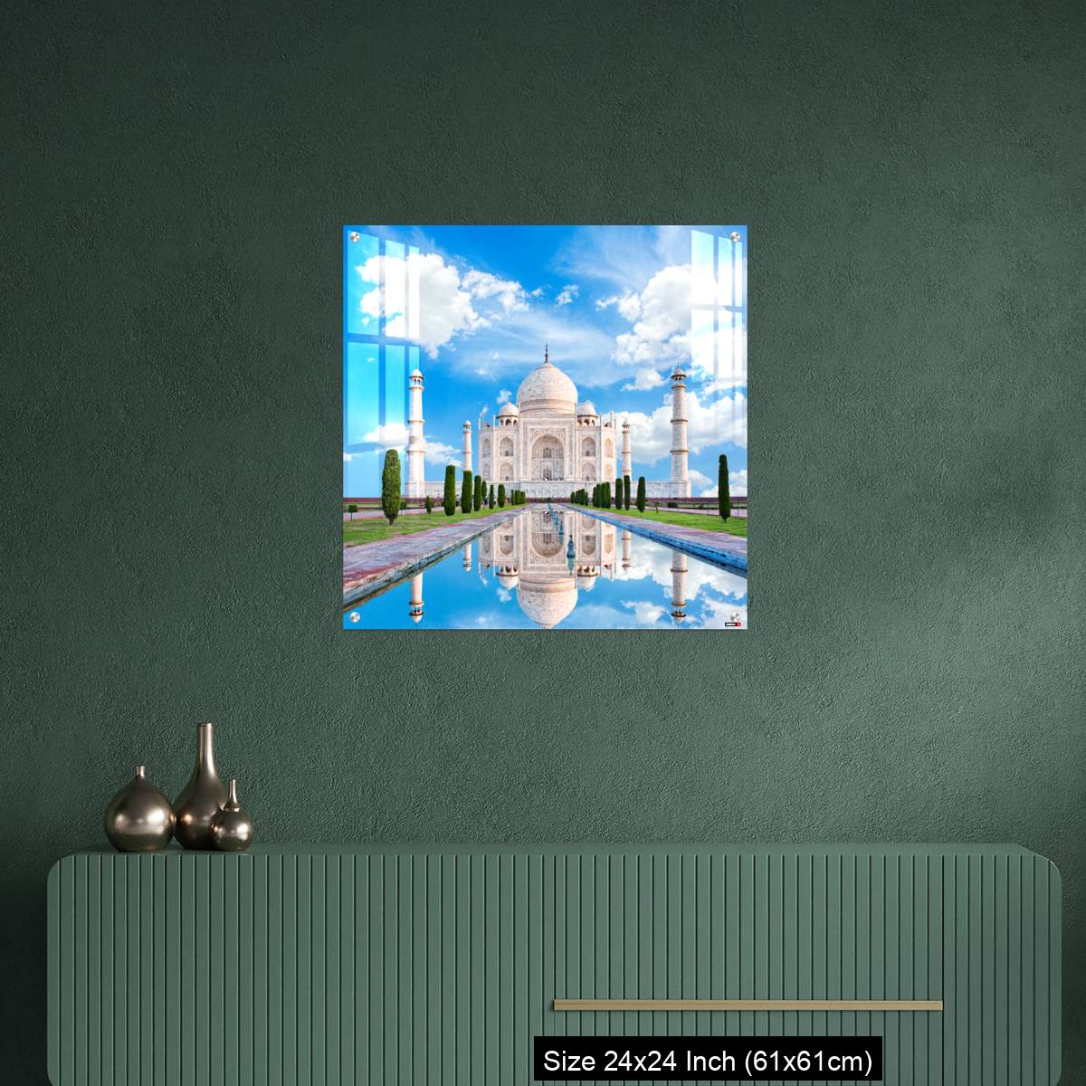 OMGs Acrylic Wall Decor – Amazing view on the Taj Mahal in sun light. - Image 9