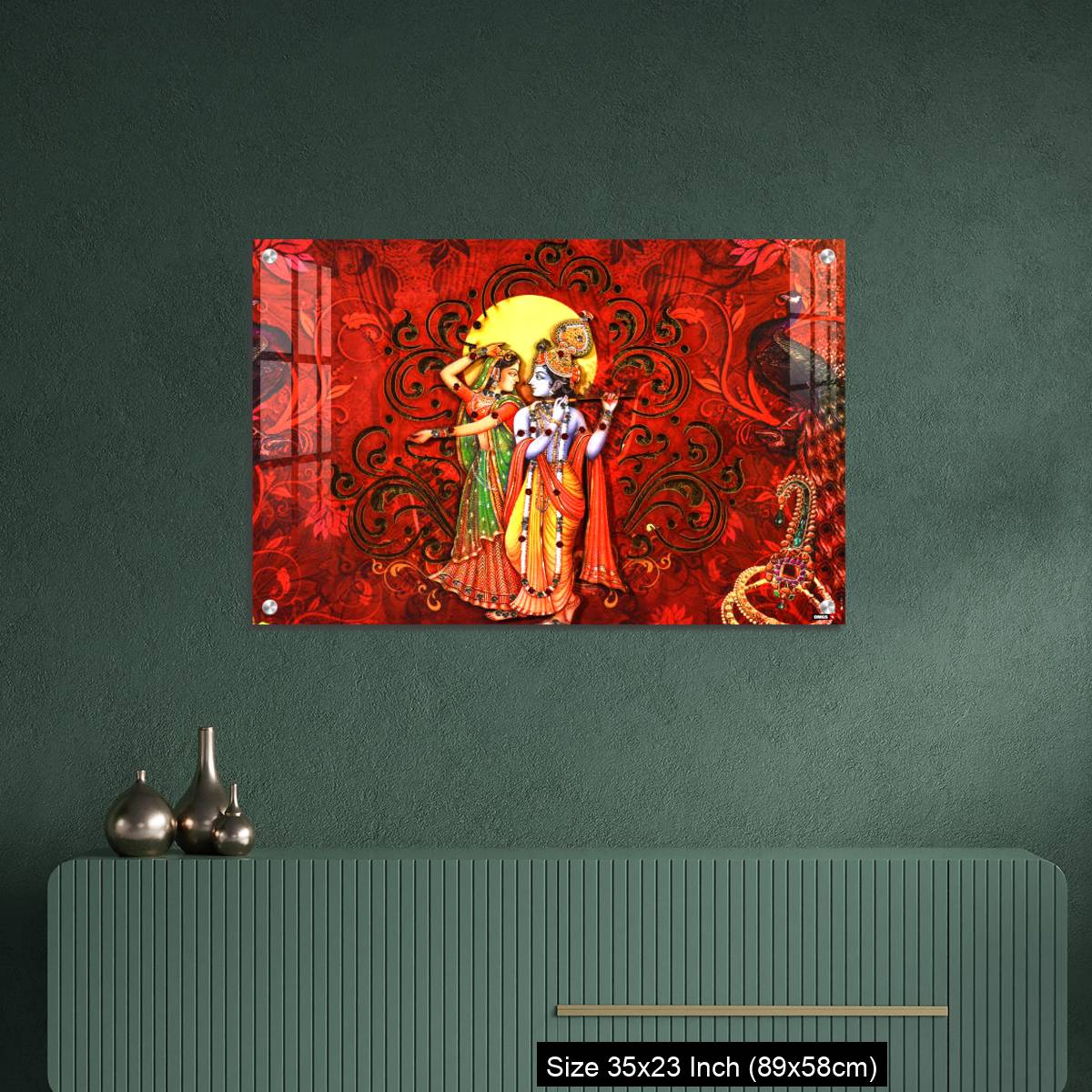 OMGs Acrylic Wall Decor – Radhey krishna - Image 9