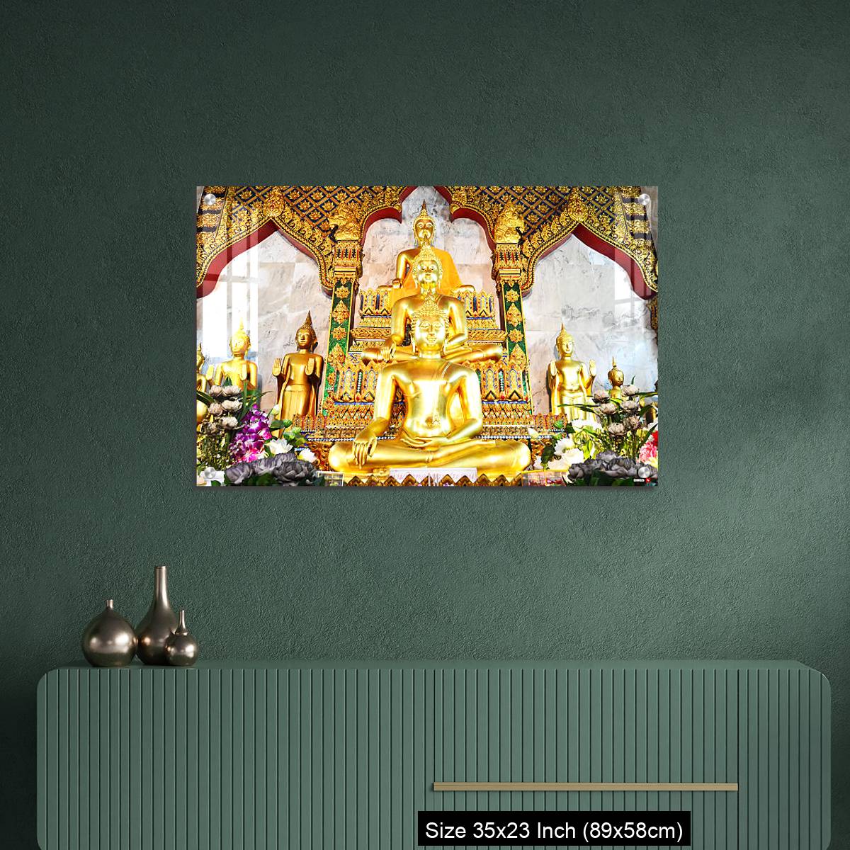 OMGs Acrylic Wall Decor – Buddhist statue at Wat Arun in Bangkok, Thailand - Image 9
