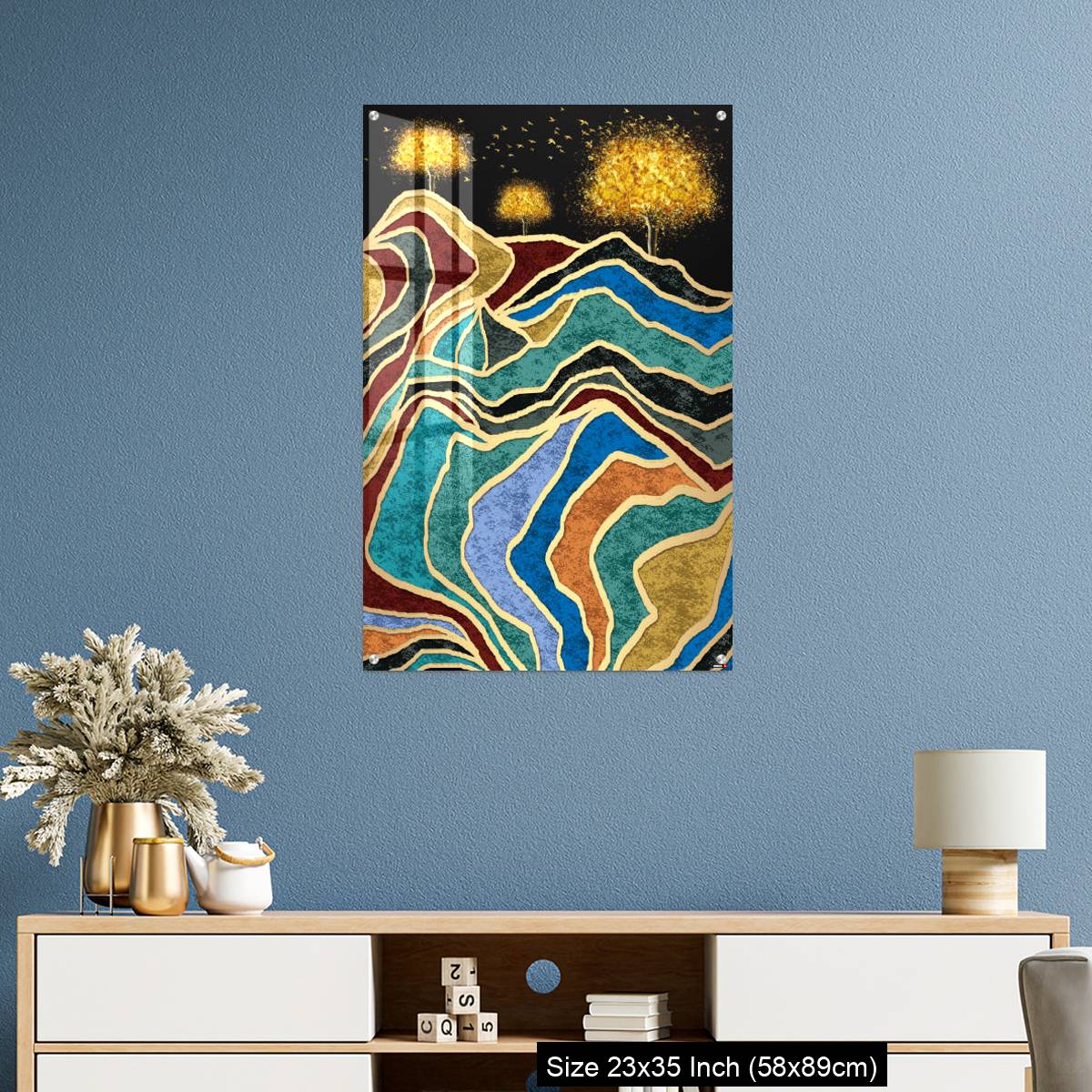 OMGs Acrylic Wall Decor – Resin geode and abstract art - Image 10