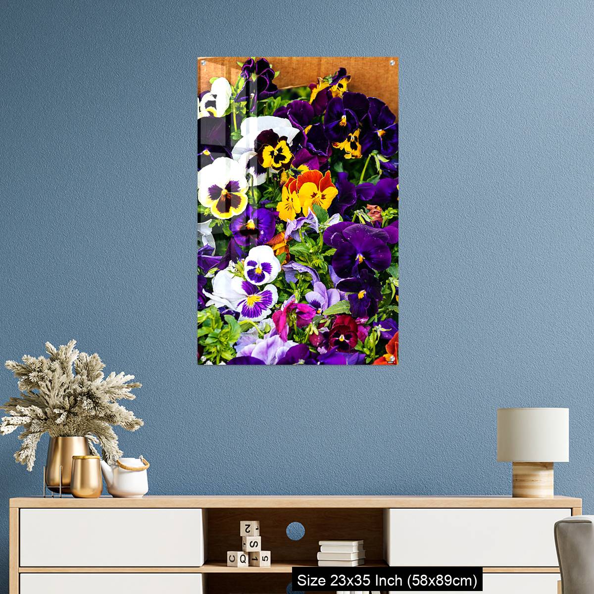 OMGs Acrylic Wall Decor – Colorful flowers - Image 10