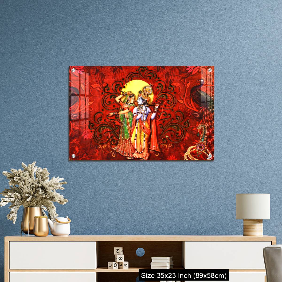 OMGs Acrylic Wall Decor – Radhey krishna - Image 10