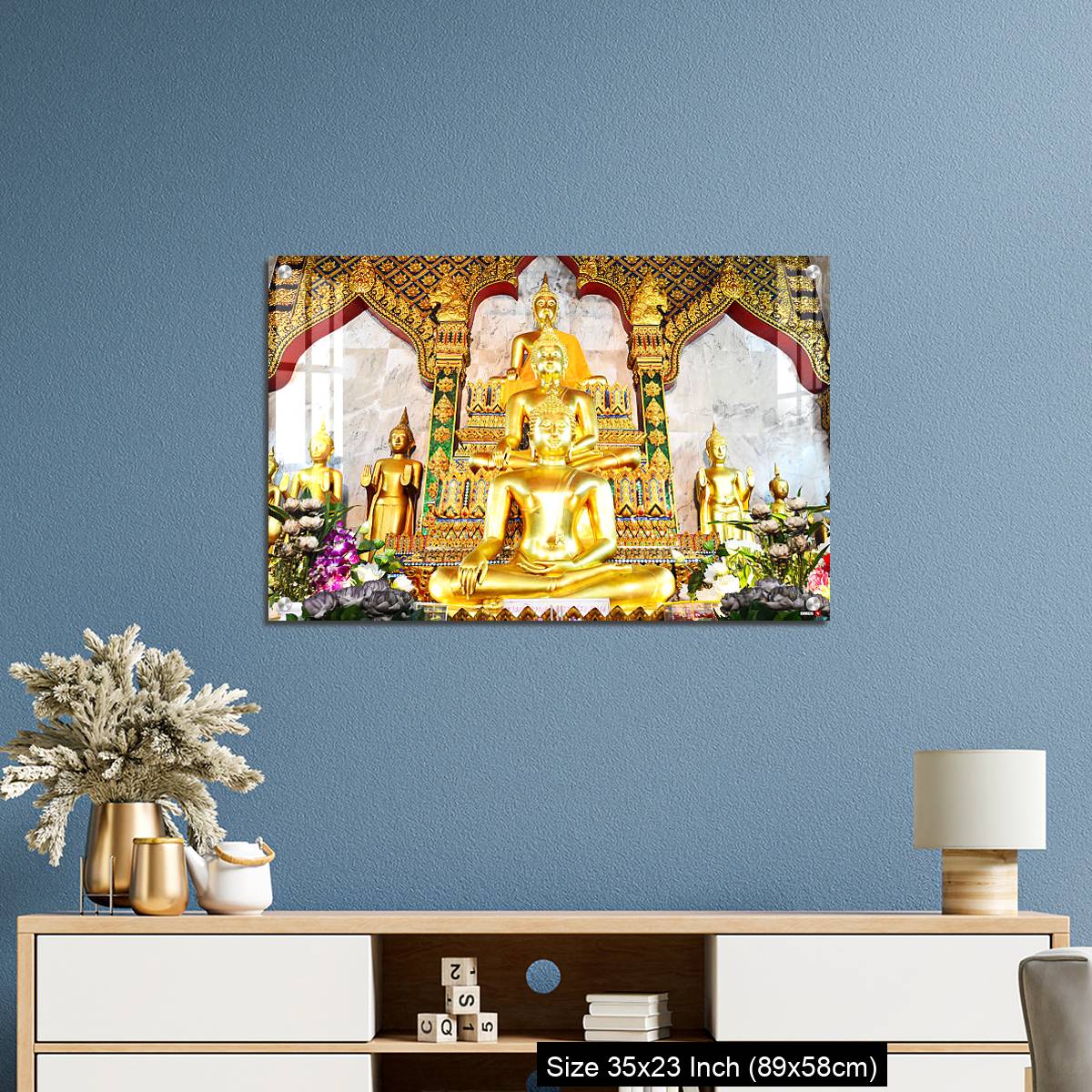 OMGs Acrylic Wall Decor – Buddhist statue at Wat Arun in Bangkok, Thailand - Image 10