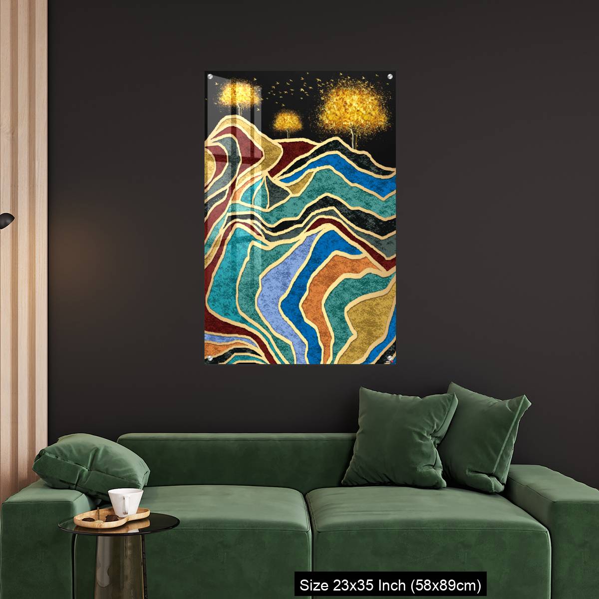 OMGs Acrylic Wall Decor – Resin geode and abstract art - Image 11