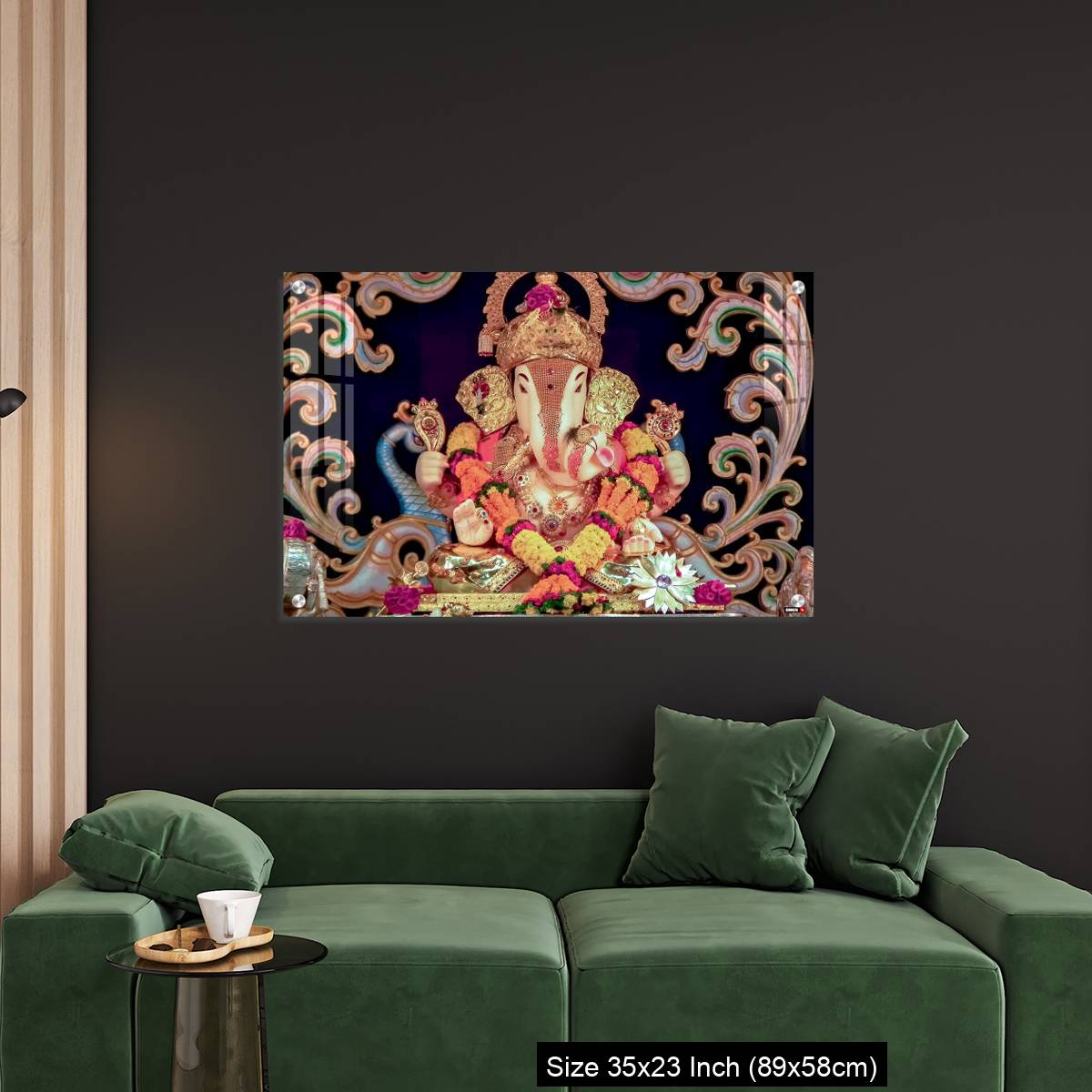 OMGs Acrylic Wall Decor – Hindu God Ganesha in Pune, India. - Image 11