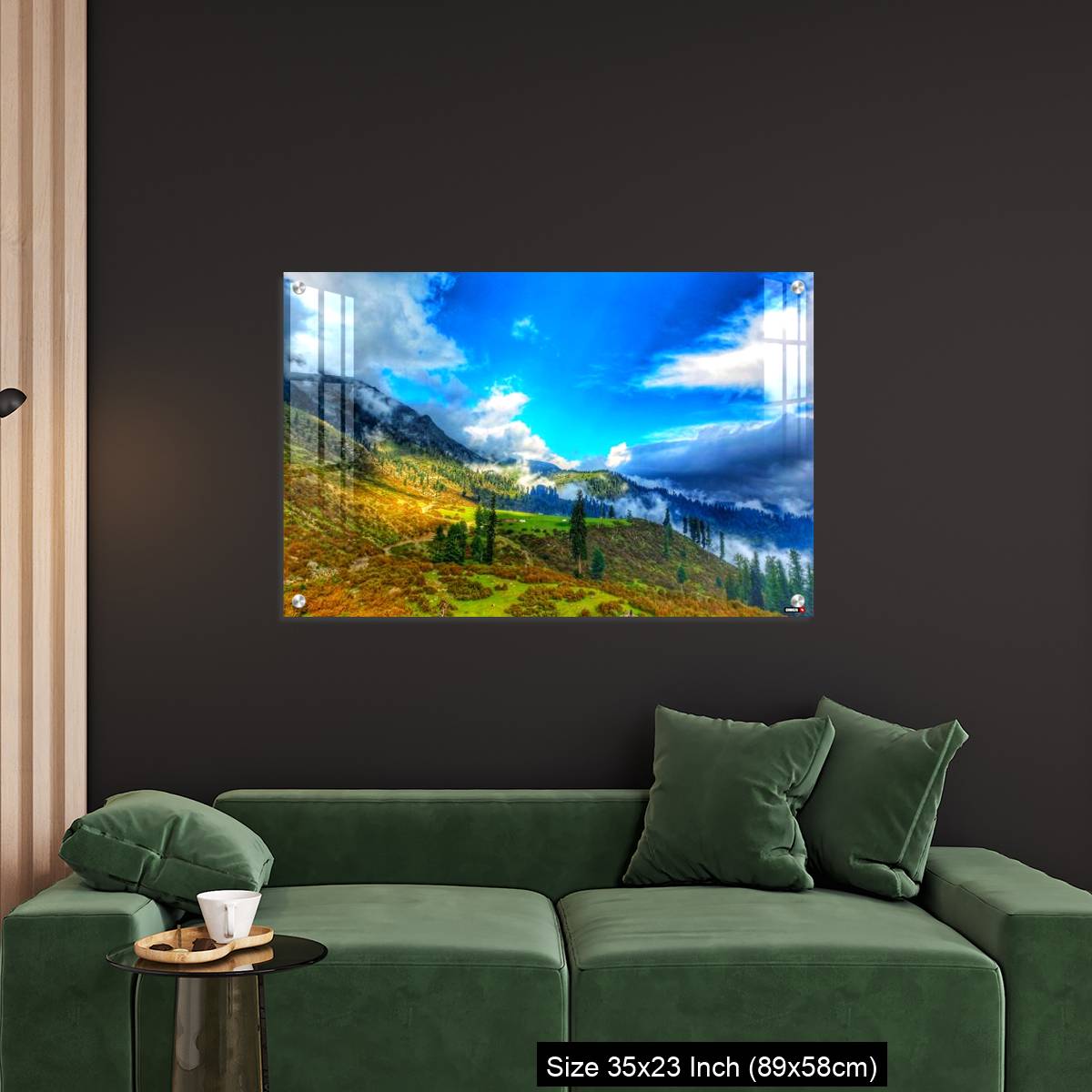 OMGs Acrylic Wall Decor – this is heaven beautiful landscape amazing colors of nature - Image 11