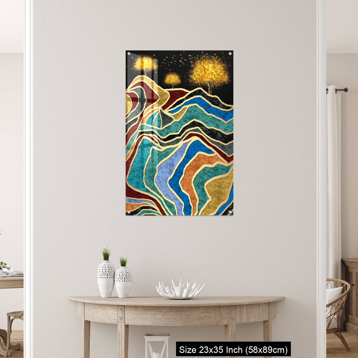 OMGs Acrylic Wall Decor – Resin geode and abstract art - Image 12