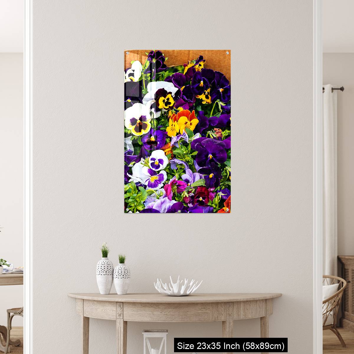 OMGs Acrylic Wall Decor – Colorful flowers - Image 12