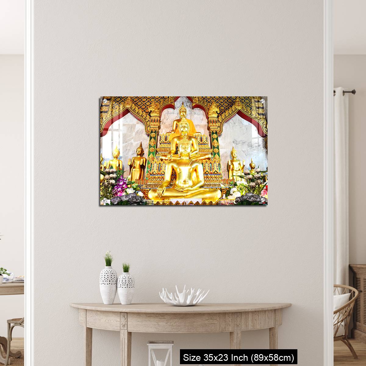 OMGs Acrylic Wall Decor – Buddhist statue at Wat Arun in Bangkok, Thailand - Image 12