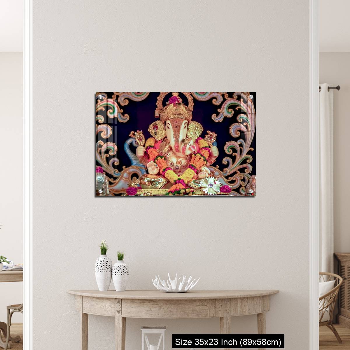 OMGs Acrylic Wall Decor – Hindu God Ganesha in Pune, India. - Image 12