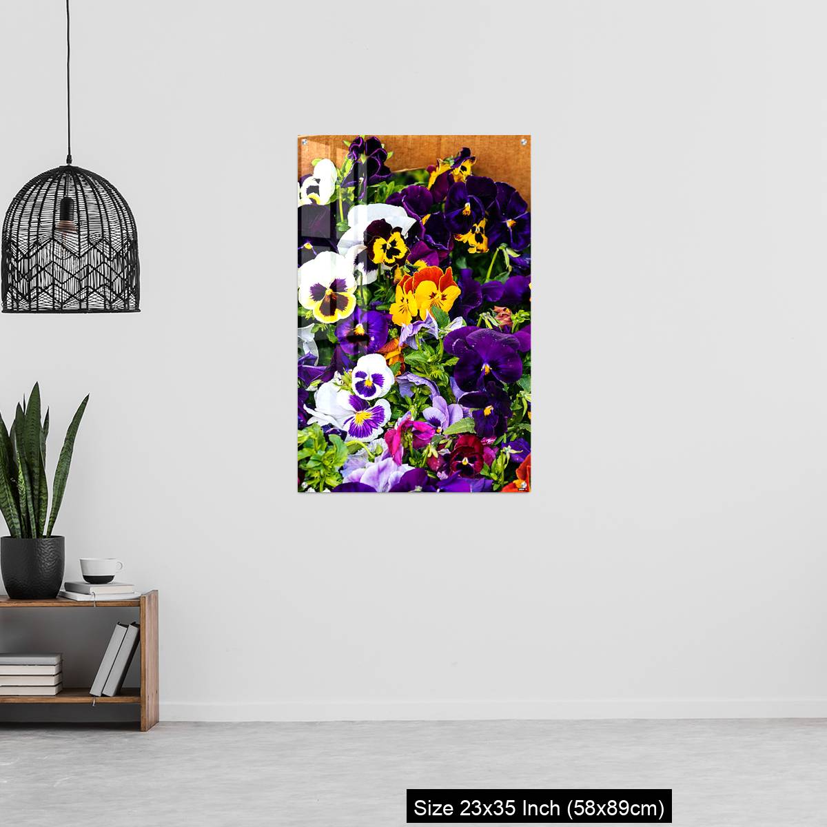 OMGs Acrylic Wall Decor – Colorful flowers - Image 13