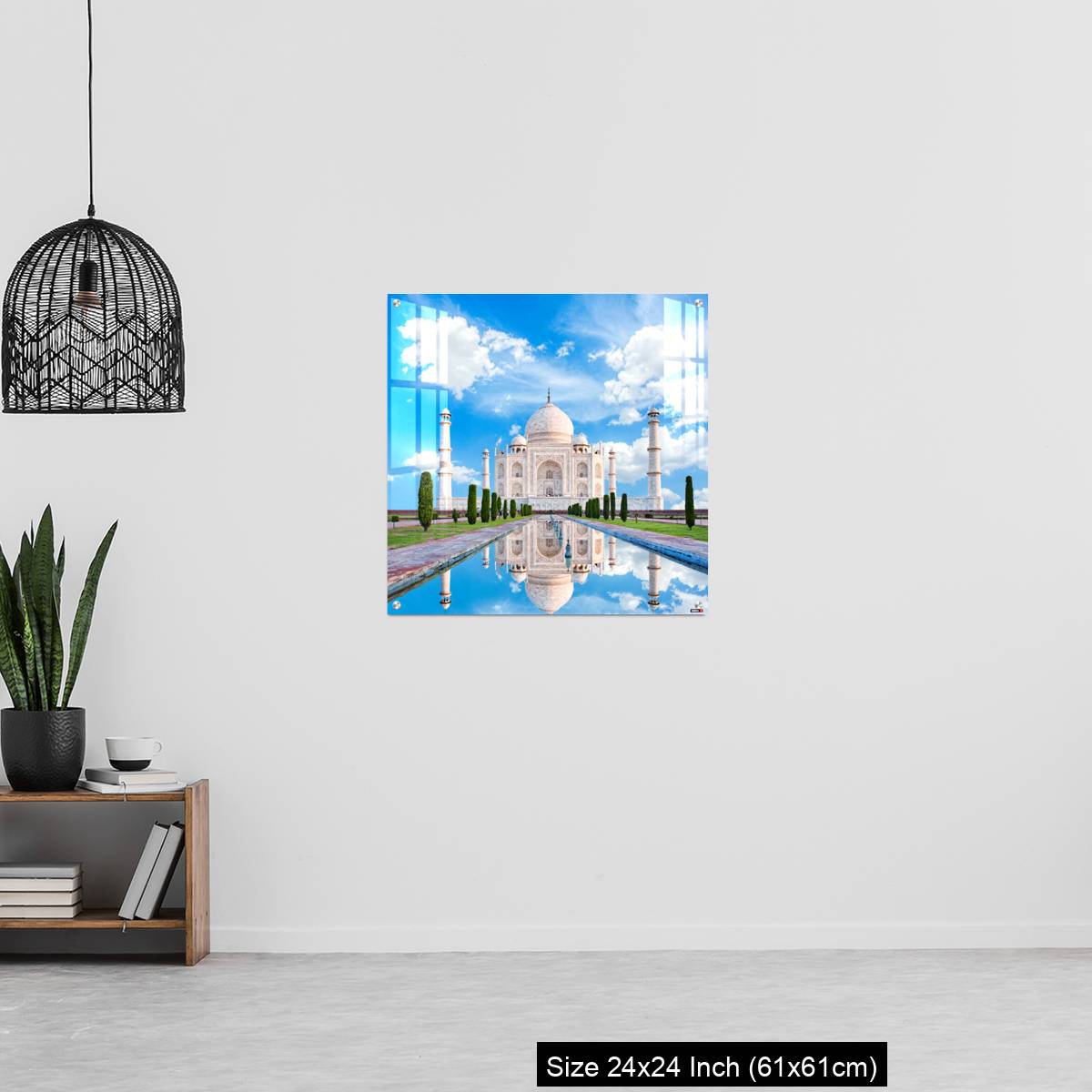 OMGs Acrylic Wall Decor – Amazing view on the Taj Mahal in sun light. - Image 13