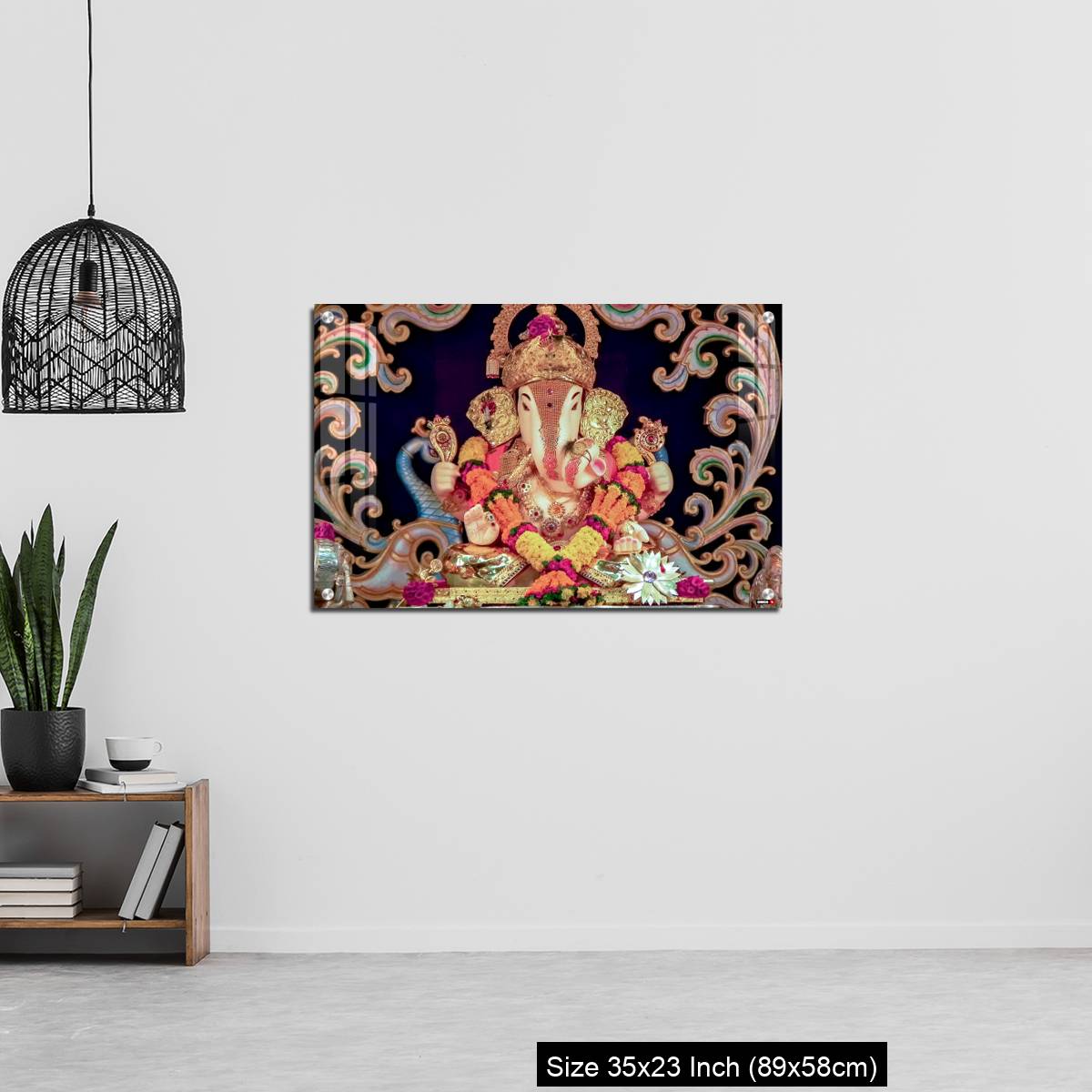 OMGs Acrylic Wall Decor – Hindu God Ganesha in Pune, India. - Image 13