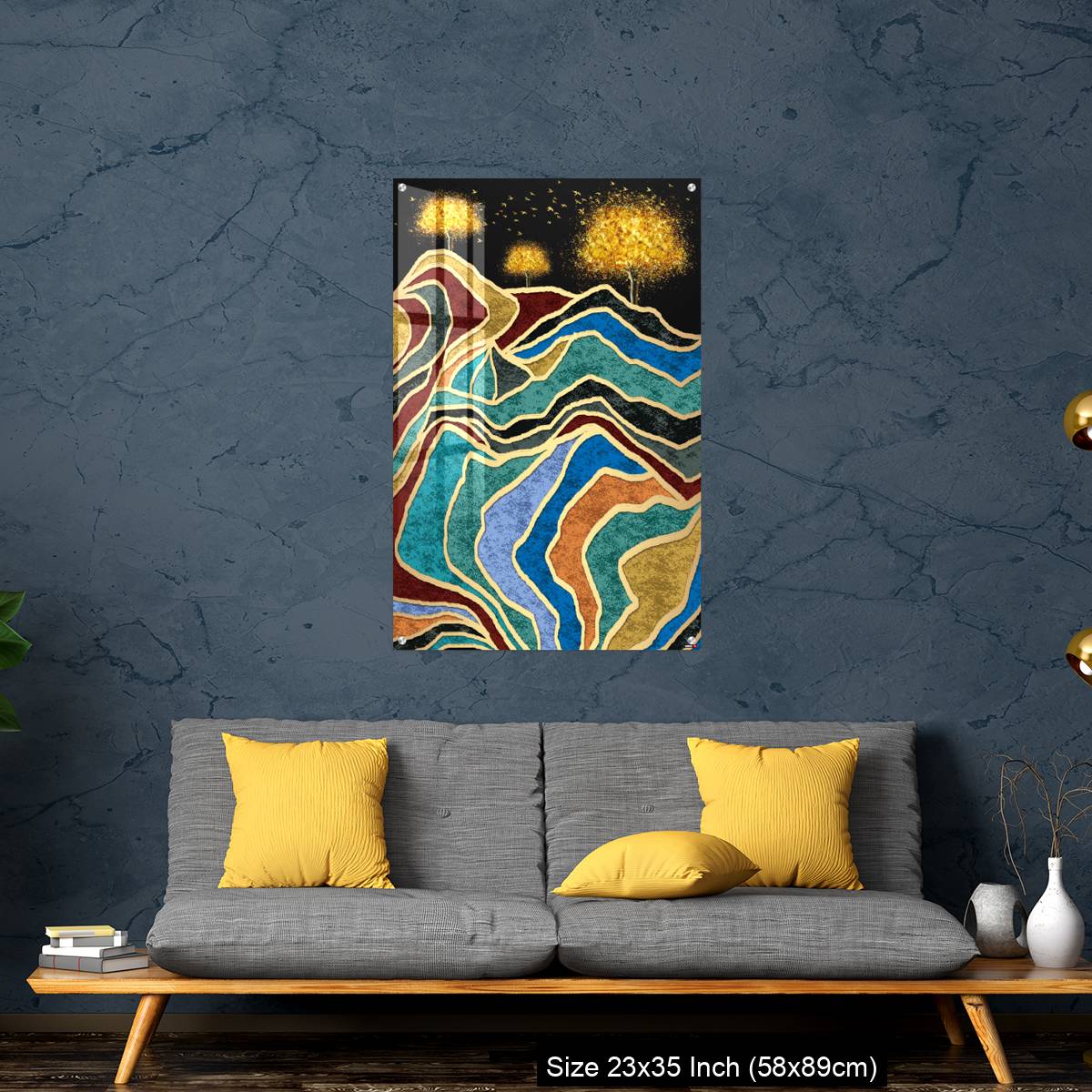 OMGs Acrylic Wall Decor – Resin geode and abstract art - Image 14