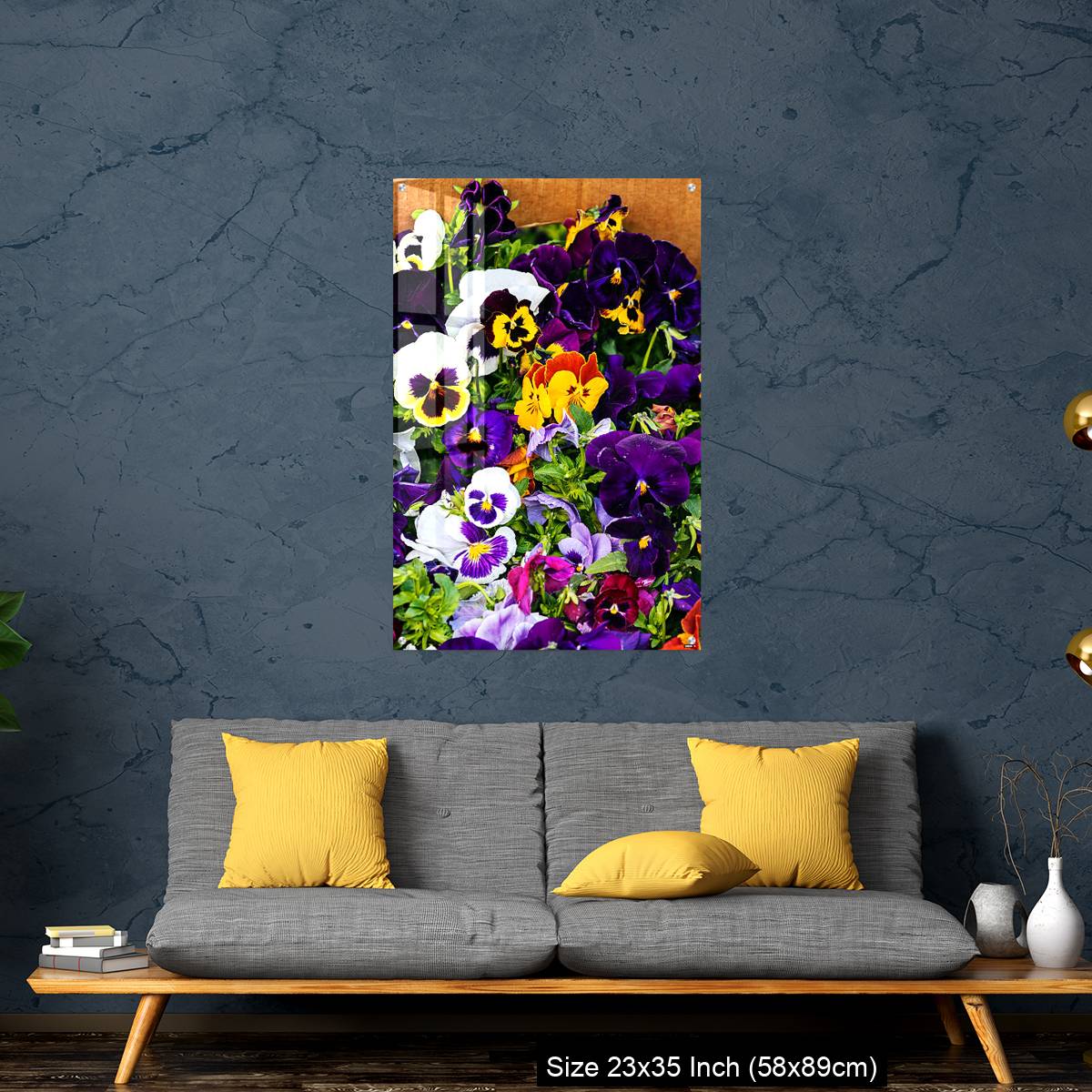 OMGs Acrylic Wall Decor – Colorful flowers - Image 14