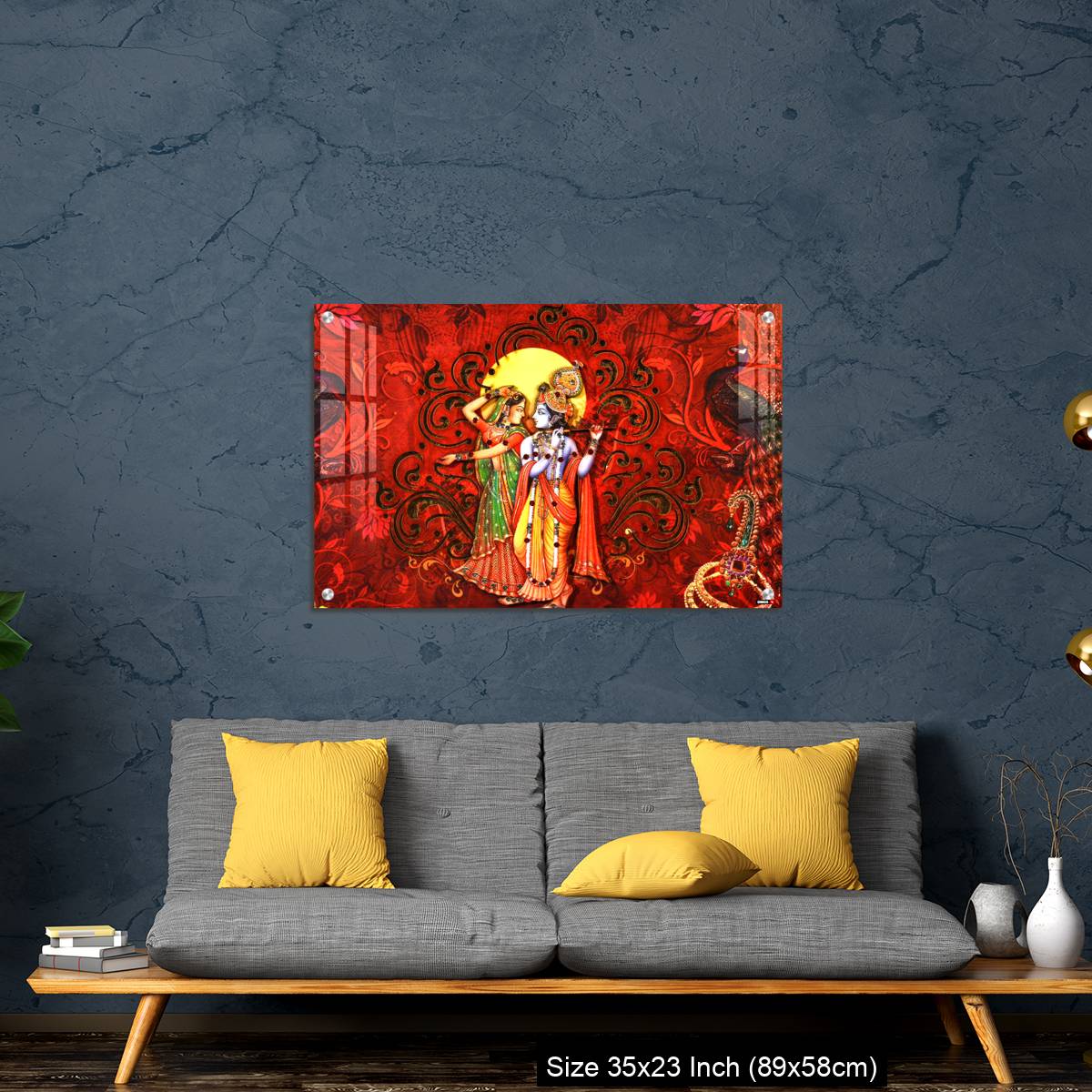 OMGs Acrylic Wall Decor – Radhey krishna - Image 14