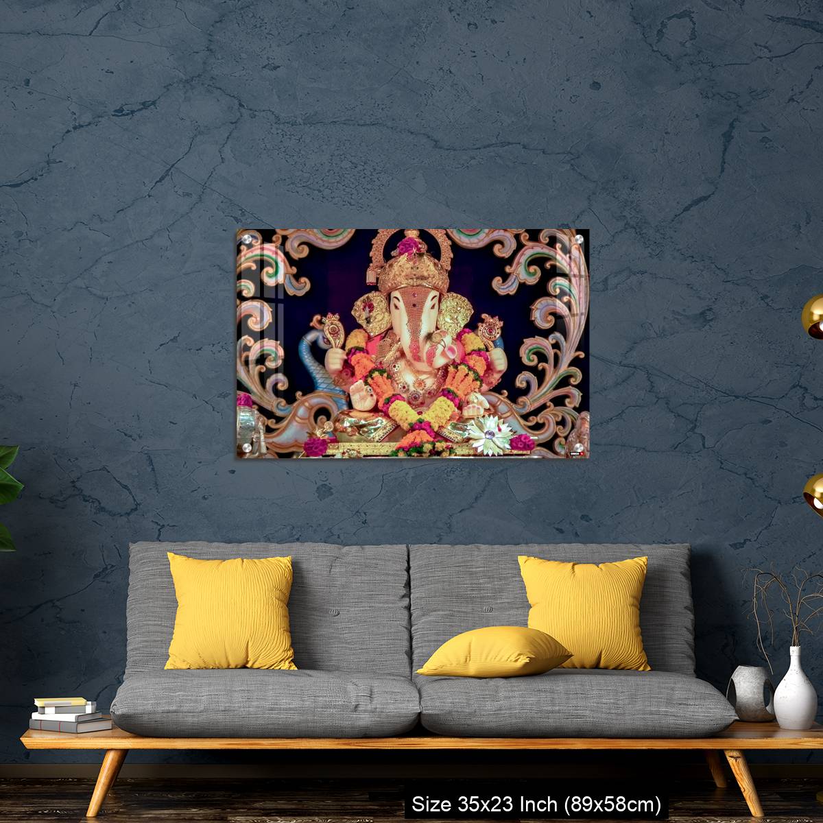 OMGs Acrylic Wall Decor – Hindu God Ganesha in Pune, India. - Image 14