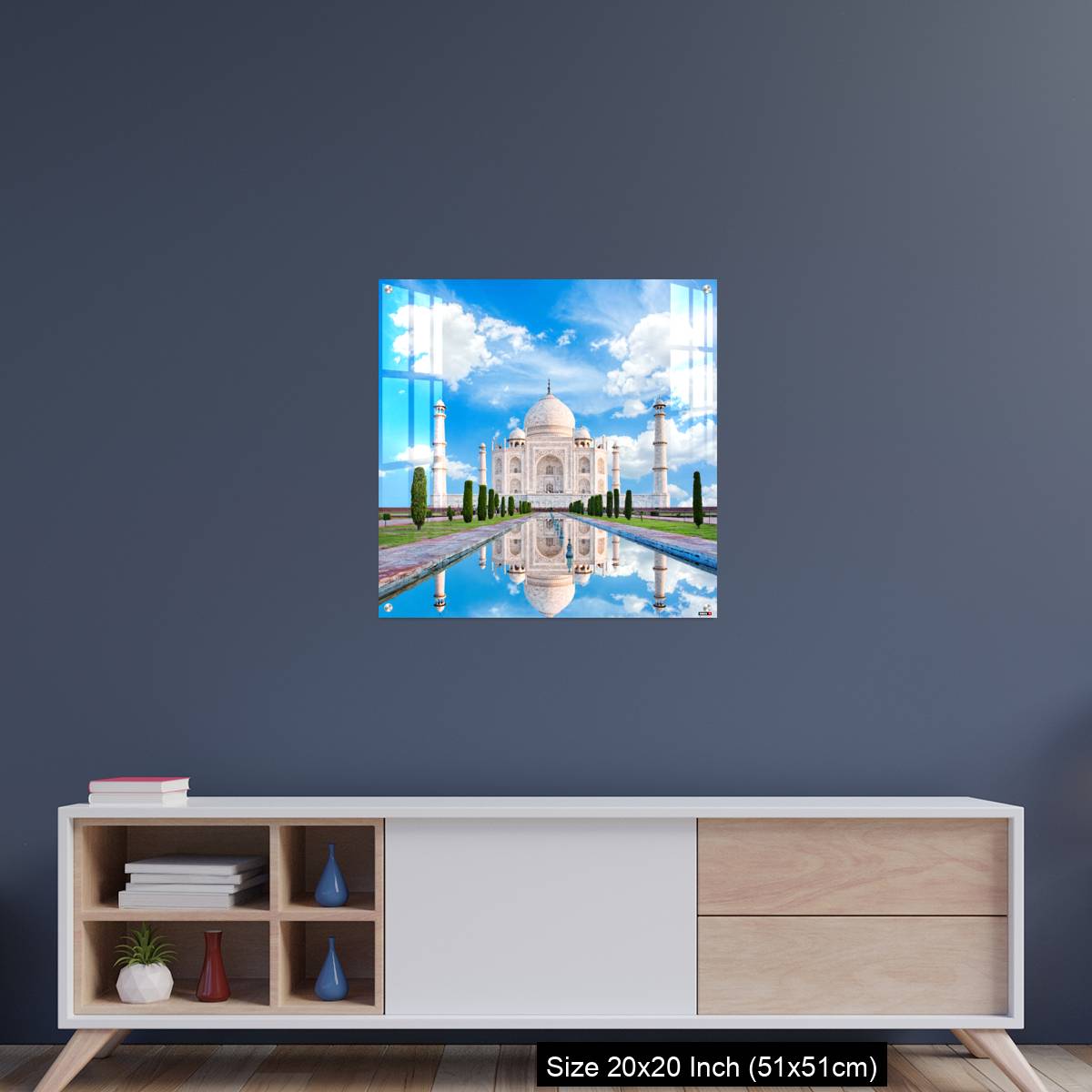 OMGs Acrylic Wall Decor – Amazing view on the Taj Mahal in sun light. - Image 15