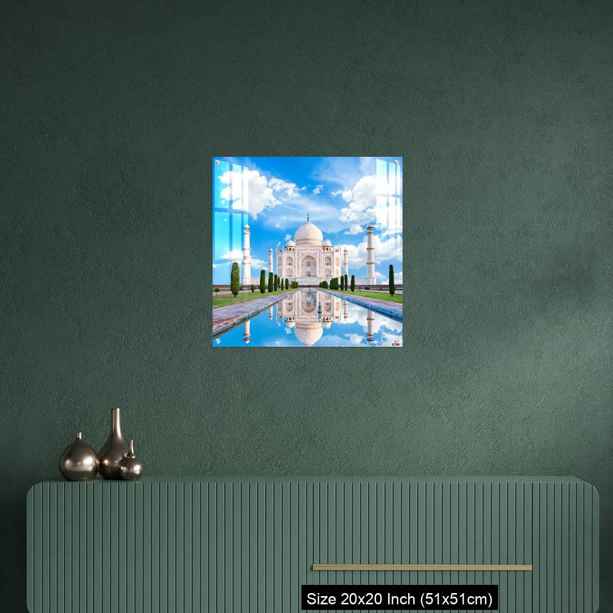 OMGs Acrylic Wall Decor – Amazing view on the Taj Mahal in sun light. - Image 16