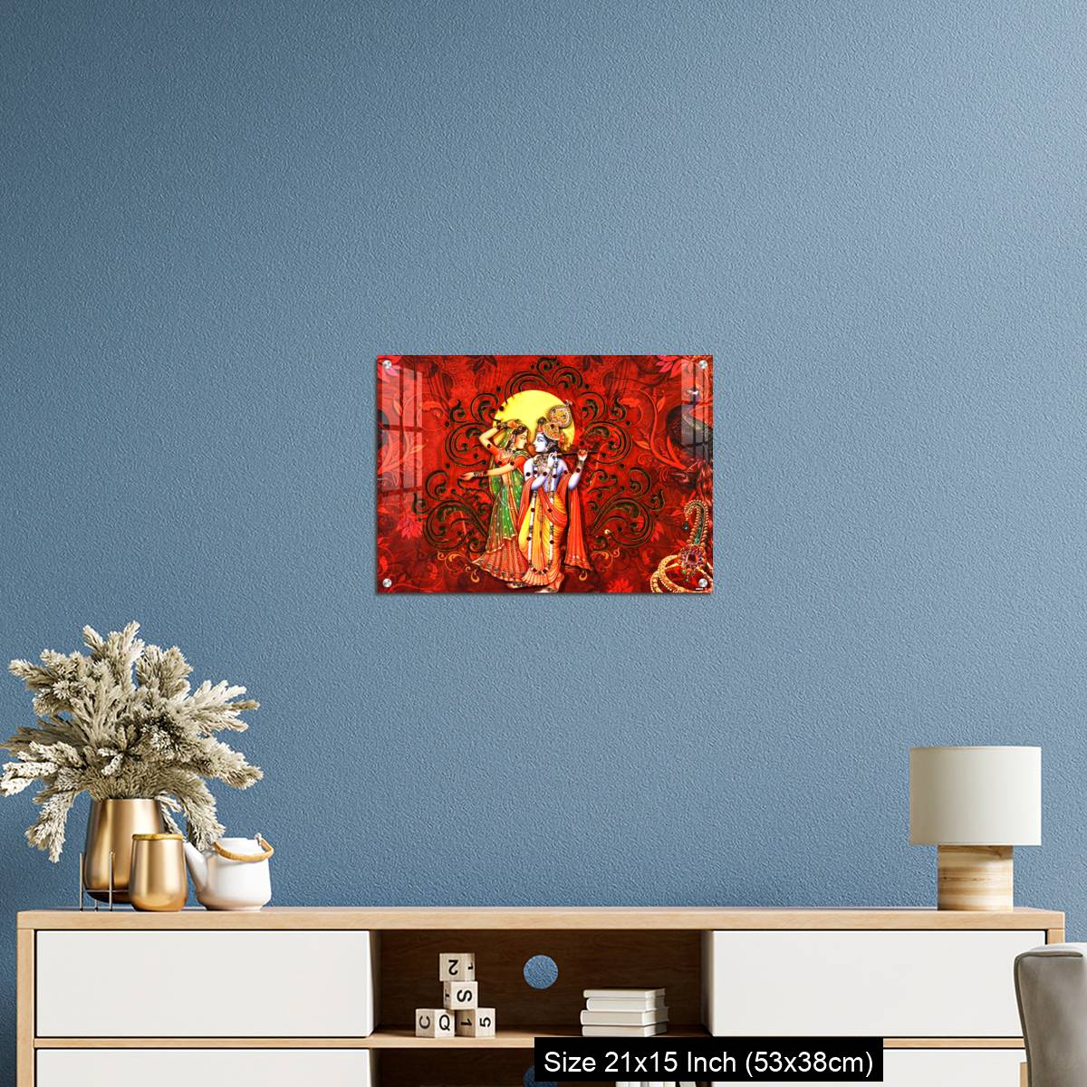 OMGs Acrylic Wall Decor – Radhey krishna - Image 17
