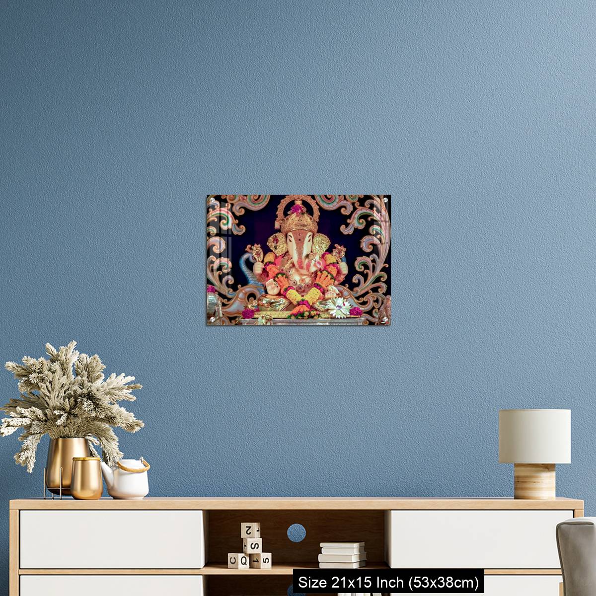 OMGs Acrylic Wall Decor – Hindu God Ganesha in Pune, India. - Image 17