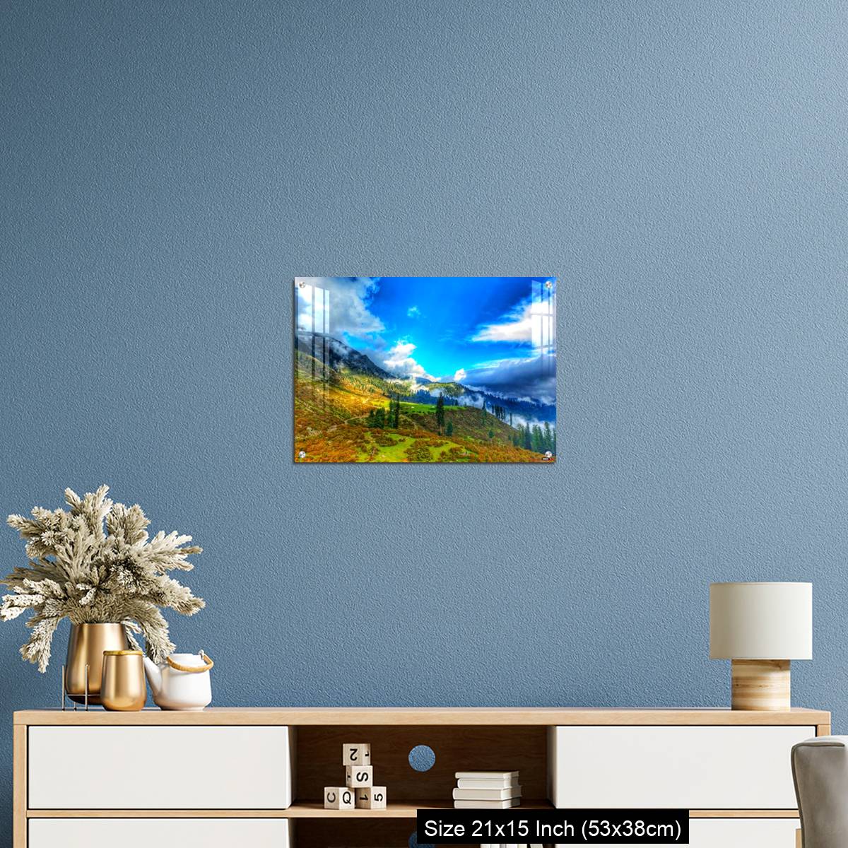 OMGs Acrylic Wall Decor – this is heaven beautiful landscape amazing colors of nature - Image 17