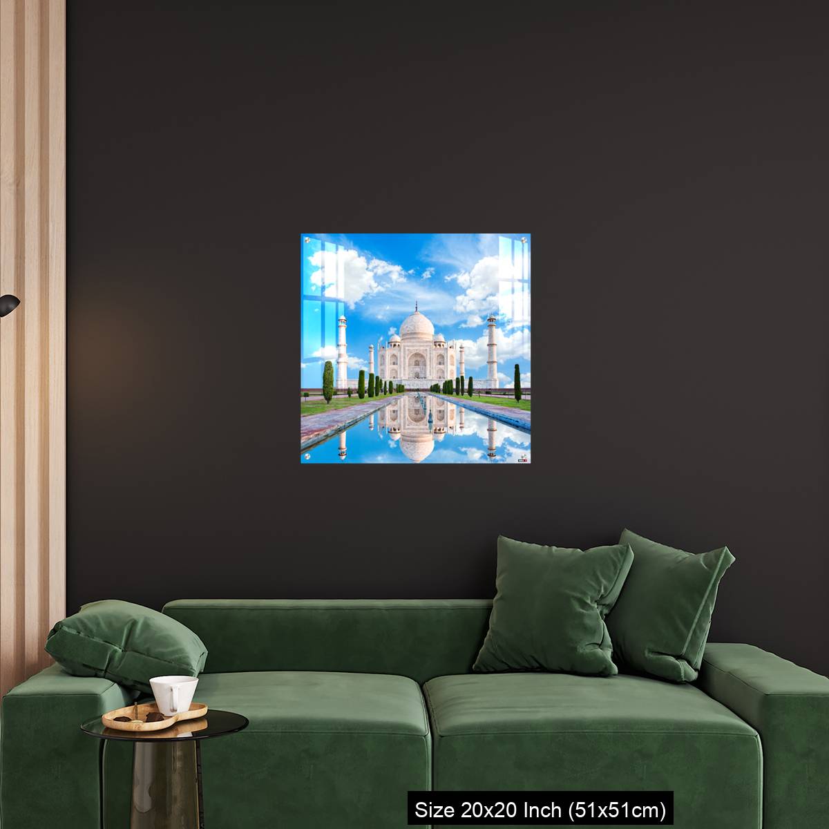 OMGs Acrylic Wall Decor – Amazing view on the Taj Mahal in sun light. - Image 18