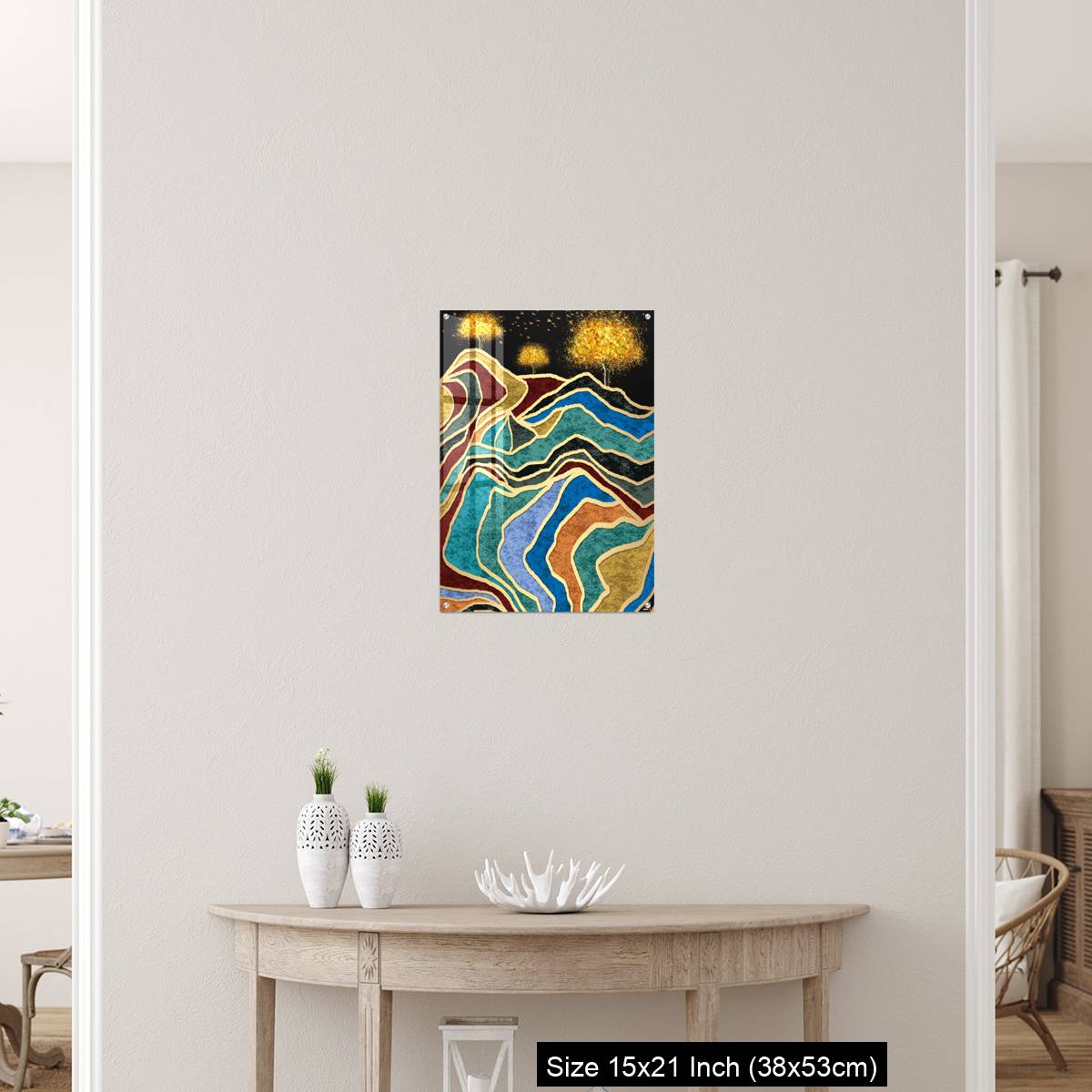 OMGs Acrylic Wall Decor – Resin geode and abstract art - Image 19