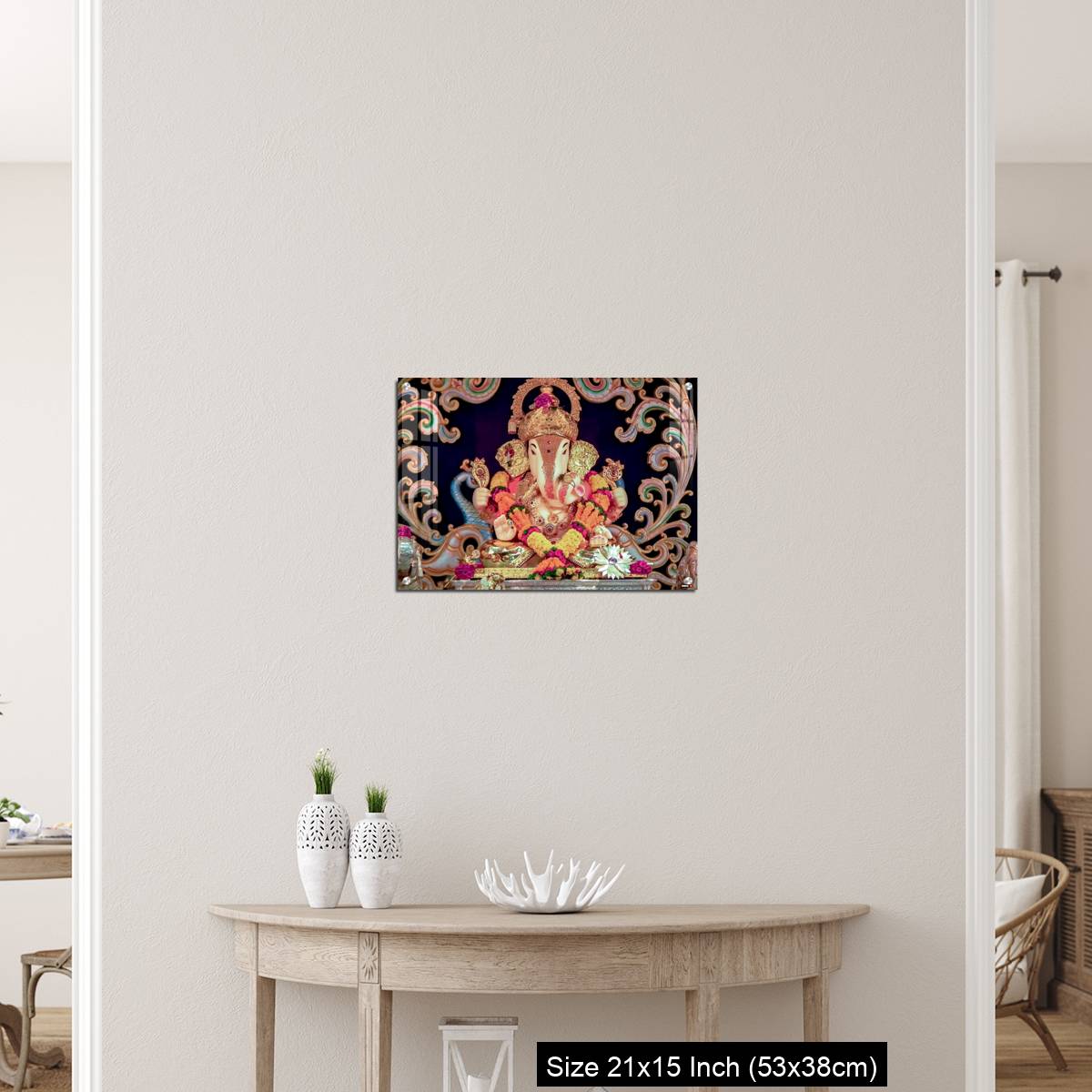 OMGs Acrylic Wall Decor – Hindu God Ganesha in Pune, India. - Image 19