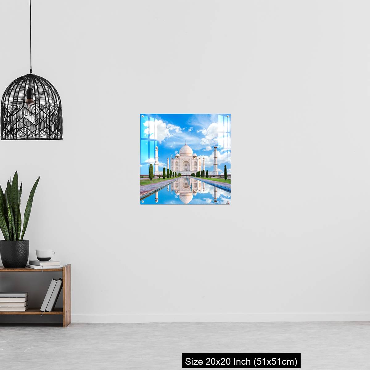 OMGs Acrylic Wall Decor – Amazing view on the Taj Mahal in sun light. - Image 20