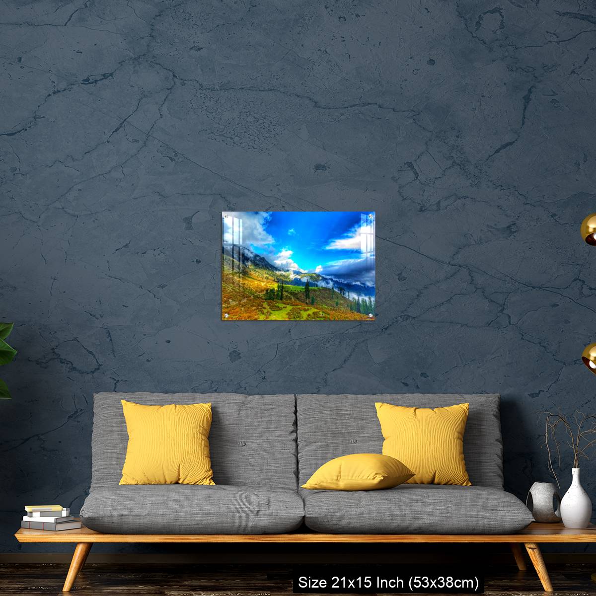 OMGs Acrylic Wall Decor – this is heaven beautiful landscape amazing colors of nature - Image 21
