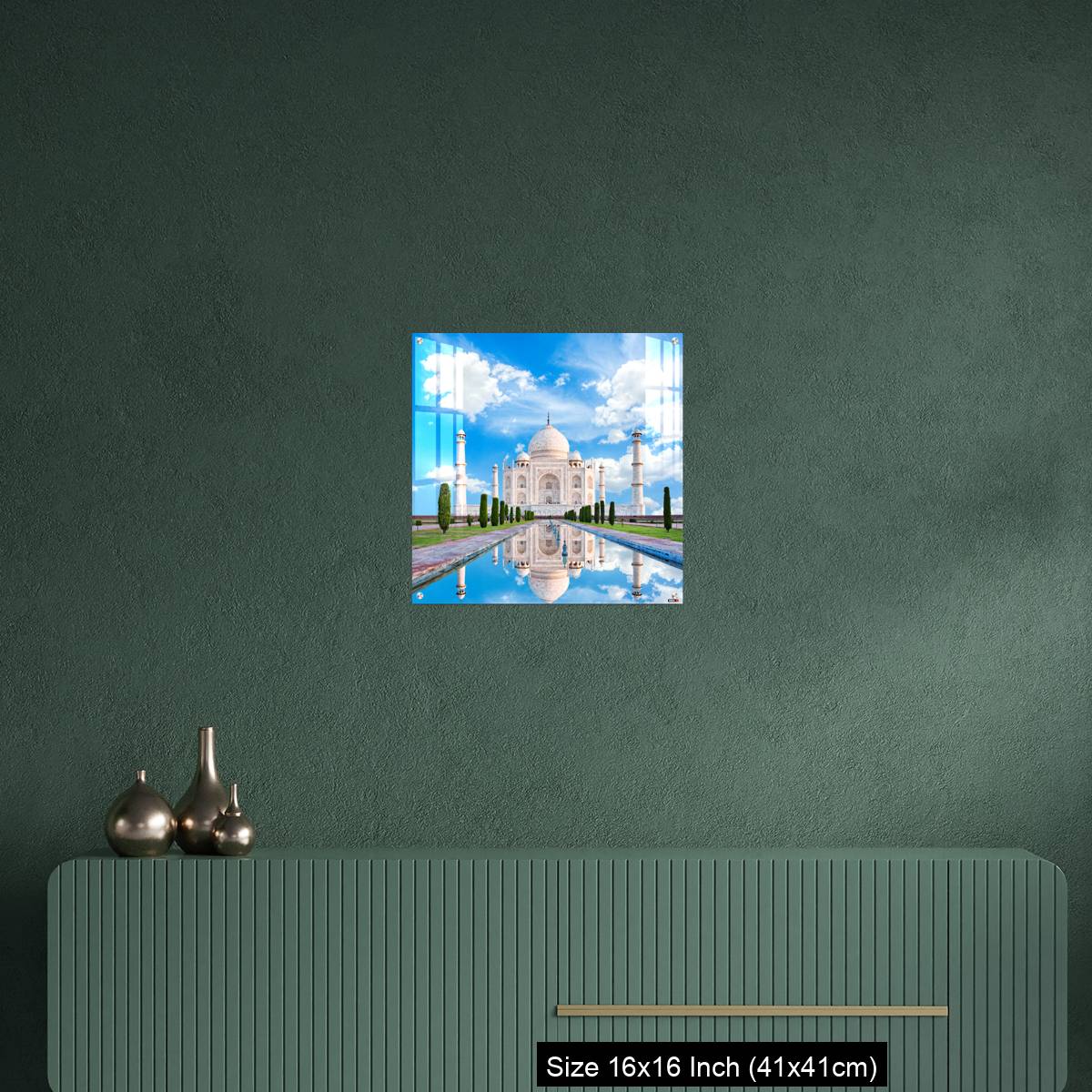 OMGs Acrylic Wall Decor – Amazing view on the Taj Mahal in sun light. - Image 23