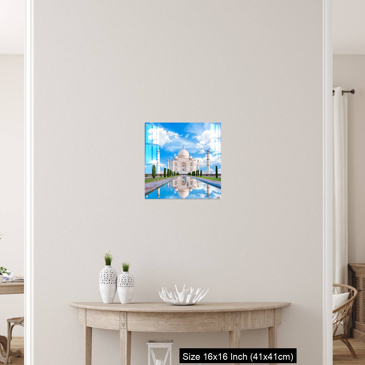 OMGs Acrylic Wall Decor – Amazing view on the Taj Mahal in sun light. - Image 26