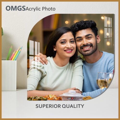 Alternative view of Customised Premium OMGs Acrylic Picture
