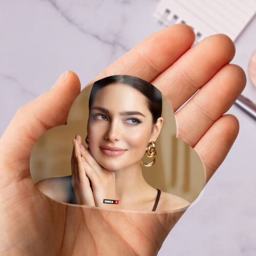 Alternative view of OMGs Cloud Shape Acrylic Fridge Magnet