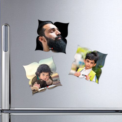 OMGs 4 Leaf Shape Acrylic Fridge Magnet