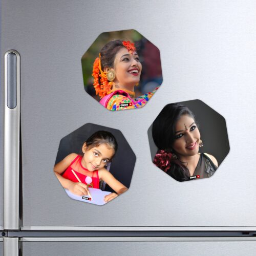 OMGs Octa Shape Acrylic Fridge Magnet