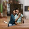 OMGS Square Shape Acrylic photo desk stand