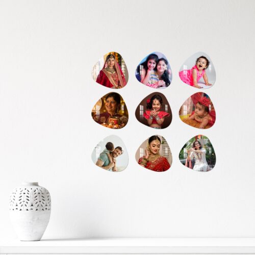 Alternative view of OMGs Triangle Mini Acrylic Wall Gallery