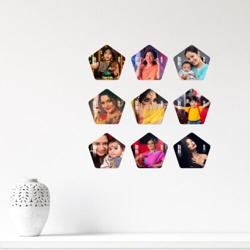 Alternative view of OMGs penta Mini Acrylic Wall Gallery