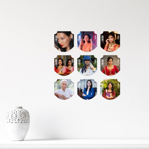 Alternative view of OMGs TopDepthCorners Mini Acrylic Wall Gallery