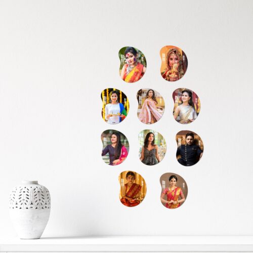 Alternative view of OMGs Bean Mini Acrylic Wall Gallery