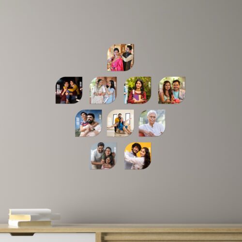 Alternative view of OMGs Leaf Mini Acrylic Wall Gallery