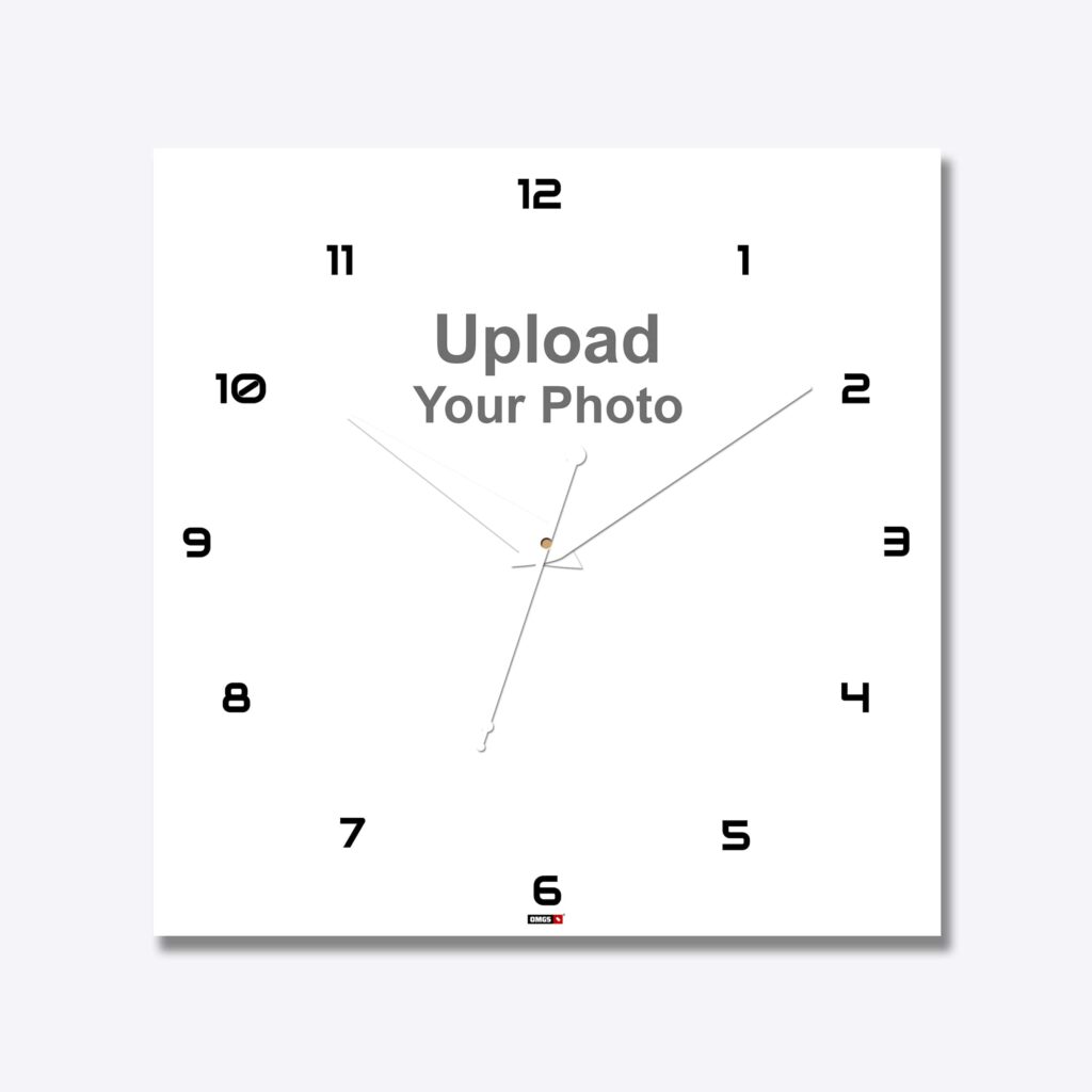 Acrylic Photo Wall Clock | OMGS | OMGS