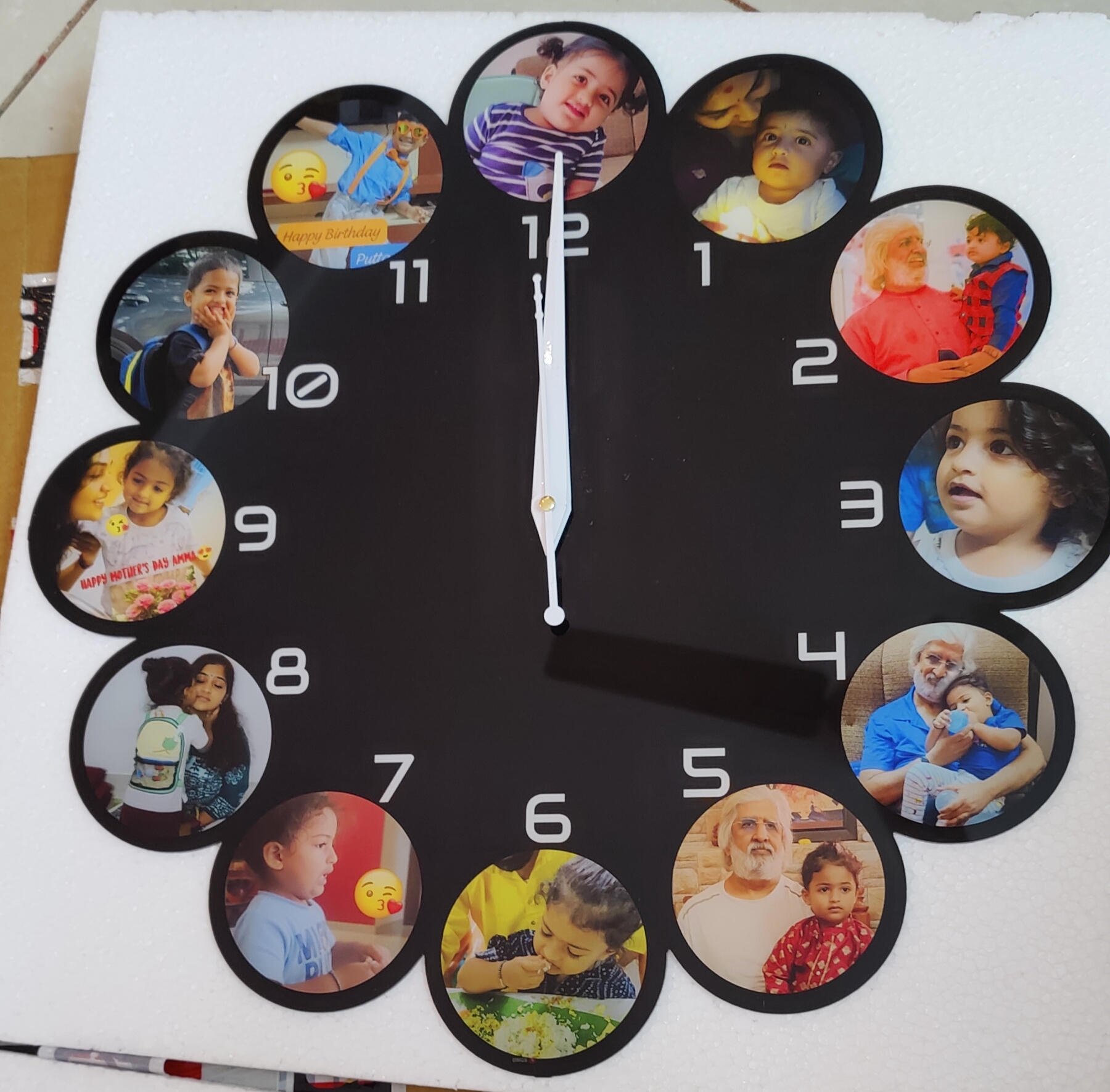 Square Wall Clocks photo review